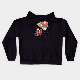 space panda Kids Hoodie